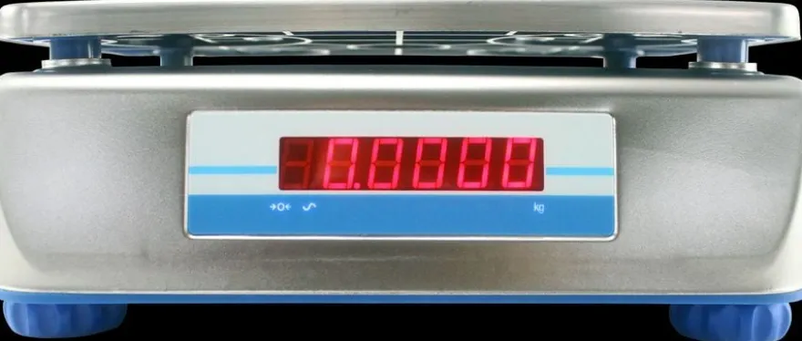 AE Adam Aqua ABW-S Wasserfeste Edelstahlwaagen, Kapazität 8kg/ Lesbarkeit 0.5g