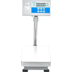 AE Adam Bodenwaage mit Hochanzeige und Einbaudrucker für Etiketten oder Barcodes 16 kg / Lesbarkeit 0,5 g