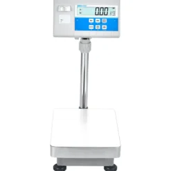 AE Adam Bodenwaage mit Hochanzeige und Einbaudrucker für Etiketten oder Barcodes 32 kg / Lesbarkeit 1 g