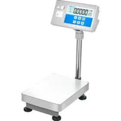 AE Adam Bodenwaage mit Hochanzeige und Einbaudrucker für Etiketten oder Barcodes 8 kg / Lesbarkeit 0,1 g