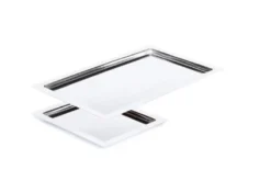 APS Edelstahl Tablett -FRAMES- GN 1/1, 53 x 32,5 cm