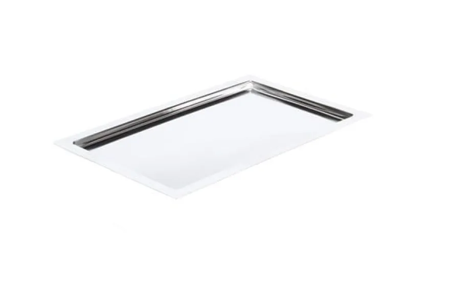 APS Edelstahl Tablett -FRAMES- GN 1/1, 53 x 32,5 cm