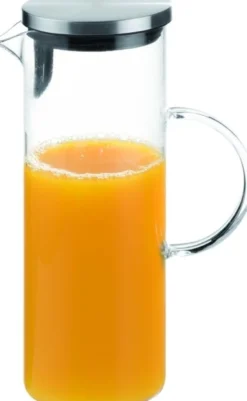 APS Glas-Karaffe Ø 9,5 cm, H: 27 cm, 1,5 Liter