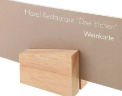 APS Kartenhalter, 2er Set8,5 x 6 cm, H: 4,5 / 8,5 cm