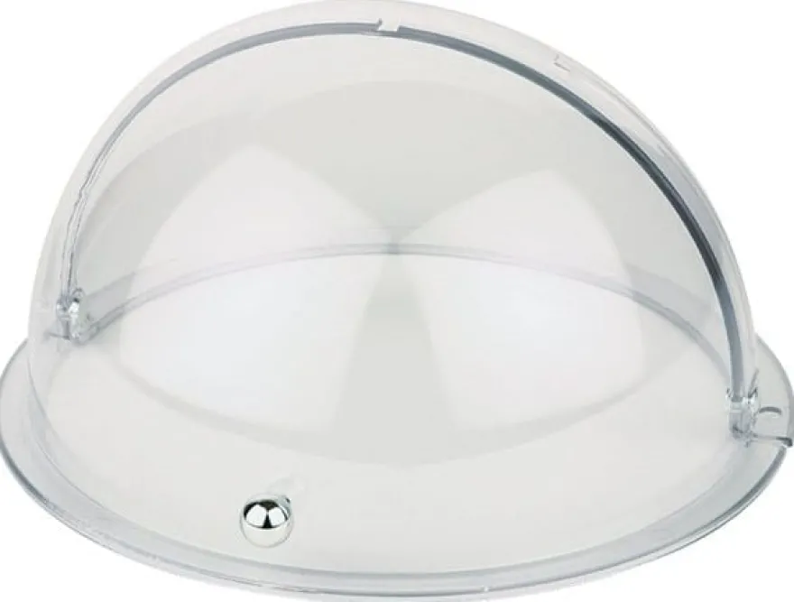 APS Rolltophaube Rund 380x200 - Chromgriff