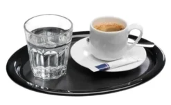 APS Serviertablett "KAFFEEHAUS" schwarz 84251