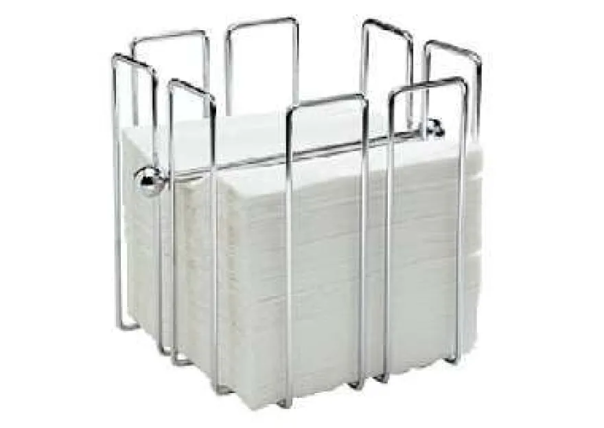 APS Serviettenhalter -WIRE-19 x 19 cm, H: 19 cm,