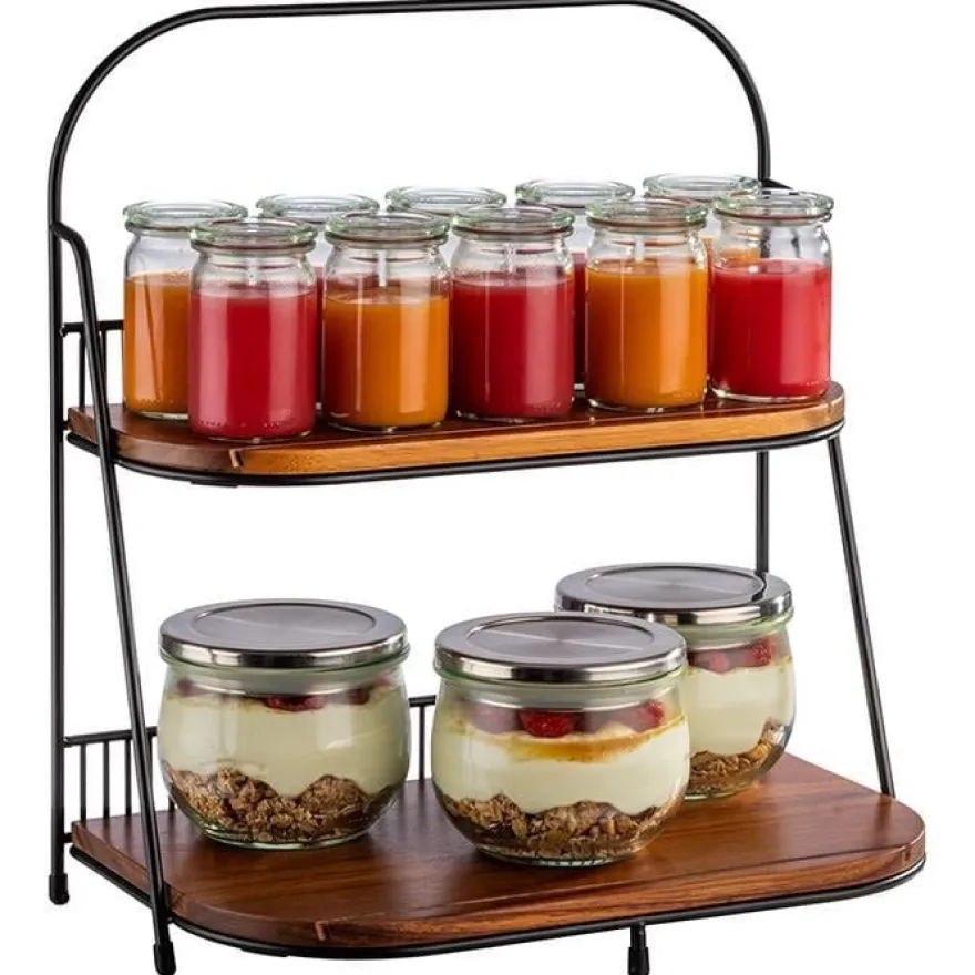 APS 2-stufige Etagère, H: 40 cm