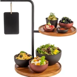 APS 2-stufige Etagère -IRON-