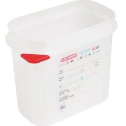 Araven Farbkodierte Lebensmittelbehälter GN 1/9, 15 cm