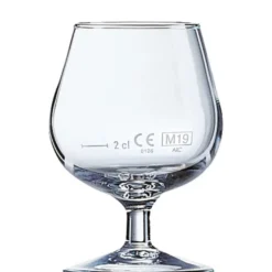 Arcoroc Degustation Cognacschwenker 15 cl mit Füllstrich bei 2 cl