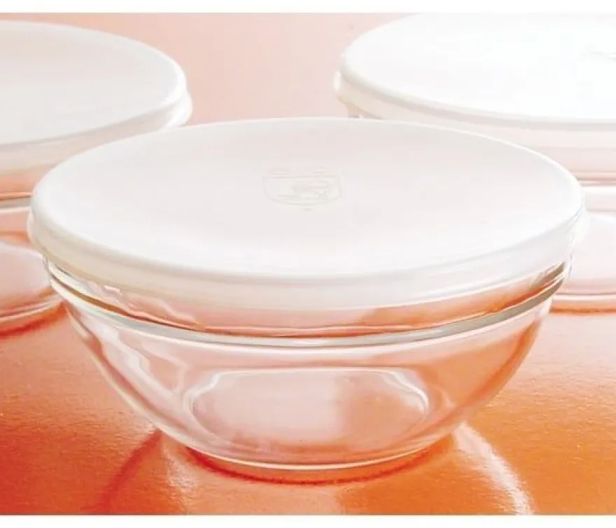 Arcoroc Empilable Salatschale mit Plastikdeckel 20cm