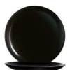 Arcoroc Evolutions Black Coupteller flach 19 cm, schwarz