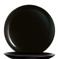 Arcoroc Evolutions Black Coupteller flach 19 cm, schwarz