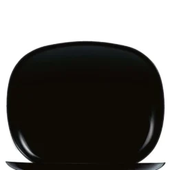 Arcoroc Evolutions Black Rechteckplatte 28 x 23 cm, schwarz