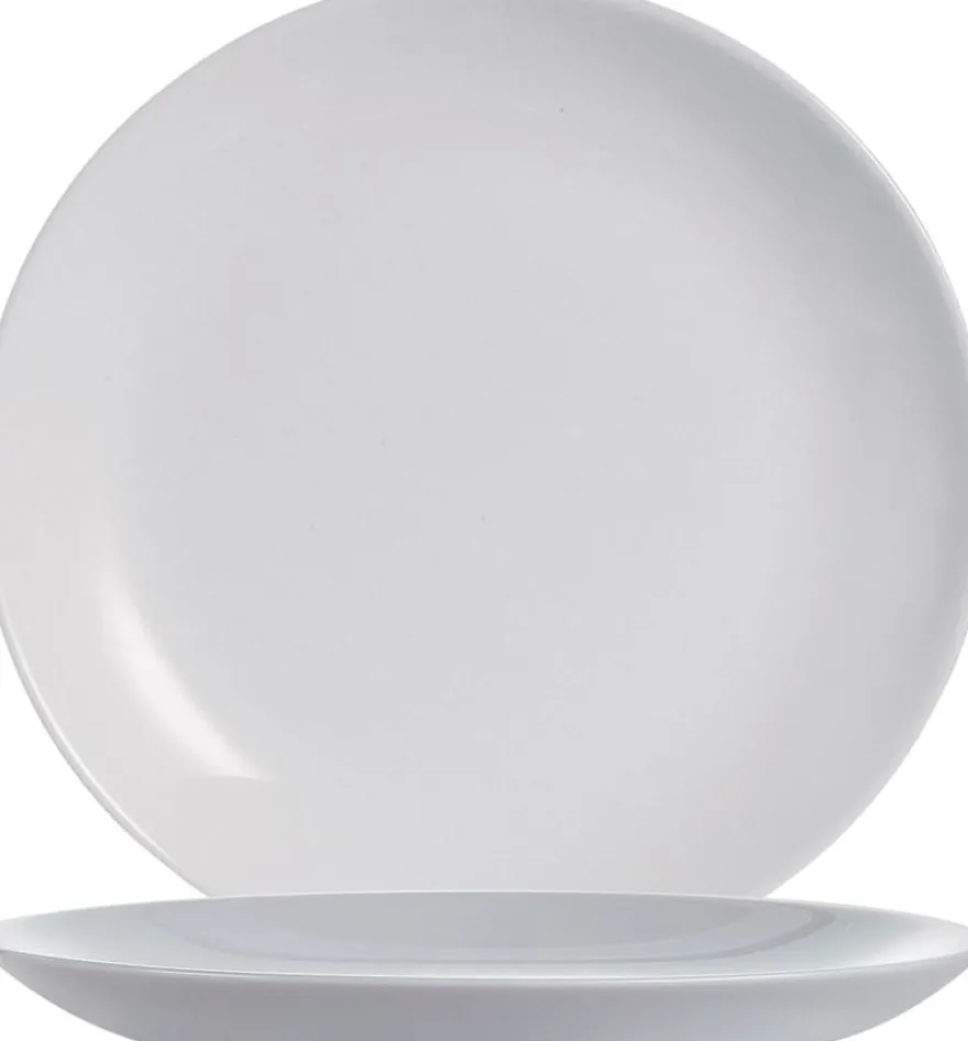 Arcoroc Evolutions Granit Coupteller flach 25 cm, grau