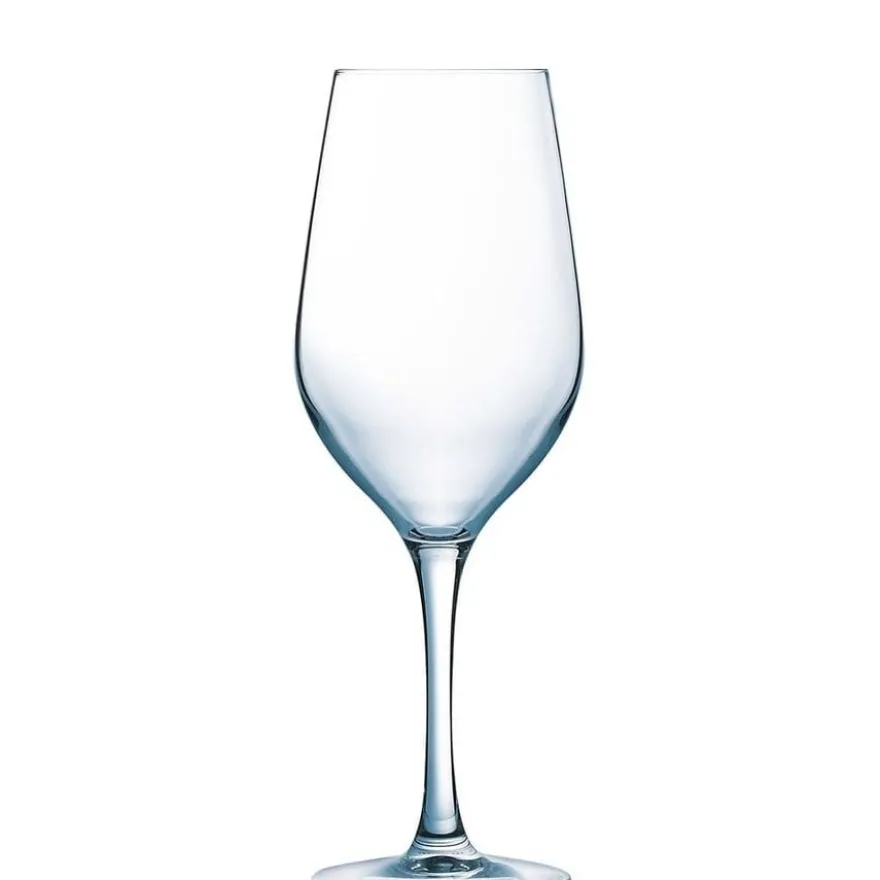 Arcoroc Mineral Weinglas 45 cl mit Füllstrichen bei 0,1 und 0,2 l, 18er Practic-Box