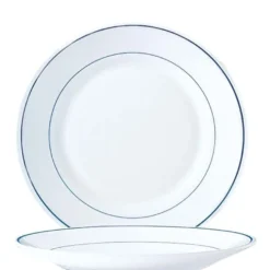 Arcoroc Restaurant Delft Teller flach 19,5 cm, weiß