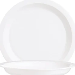 Arcoroc Restaurant White Teller halbtief 25 cm, weiß
