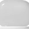 Arcoroc Solutions White Burgerplatte rechteckig 28 x 23 cm, weiß