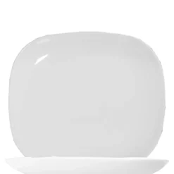 Arcoroc Solutions White Snackteller rechteckig 21 x 19 cm, weiß