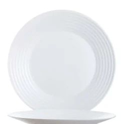 Arcoroc Stairo Uni weiß Teller flach 23,5cm