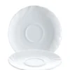 Arcoroc Untertasse Arcoroc Trianon Uni weiß 14,5cm