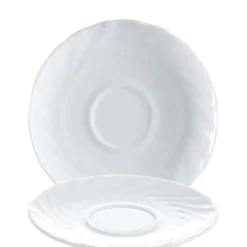 Arcoroc Untertasse Arcoroc Trianon Uni weiß 14,5cm