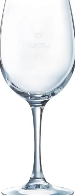 Arcoroc Vina Weinkelch 36 cl mit Füllstrichen bei 0,1 und 0,2 l