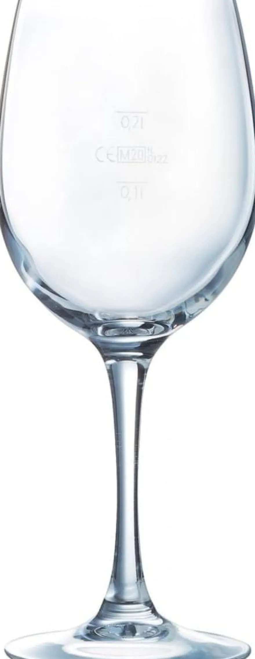 Arcoroc Vina Weinkelch 36 cl mit Füllstrichen bei 0,1 und 0,2 l