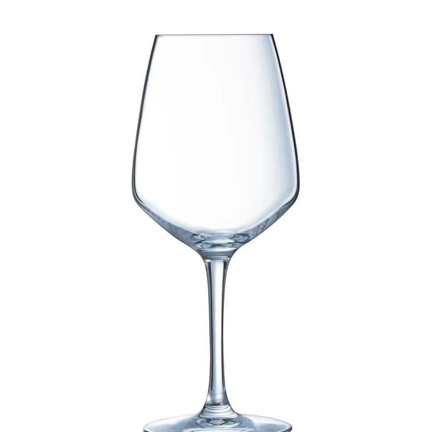 Arcoroc V. Juliette Weinkelch 30 cl mit Füllstrich bei 0,1 und 0,2 l, 12er Party Box