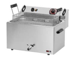 A&S Elektro Backwaren-Fritteuse 16 L, 9 kW, mit Ablasshahn