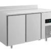 A&S Kühltisch -2 bis +8°C 1400x700x850mm mit 2 Türen u. Aufkantung