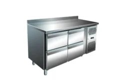 A&S Kühltisch VIP 600 0/4 1360 mm, mit Aufkantung