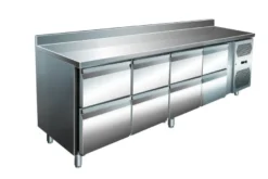 A&S Kühltisch VIP 600 0/8 2230 mm, mit Aufkantung