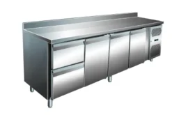 A&S Kühltisch VIP 600 3/2 2230 mm, mit Aufkantung