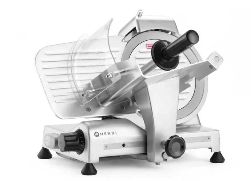 Aufschnittmaschine Profi 220 eingebaute Schleifvorrichtung