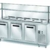Ausgabe Kühltisch PROFI gekühlt B200 mit Flügeltüren 2000x700x890 - 5x GN 1/1