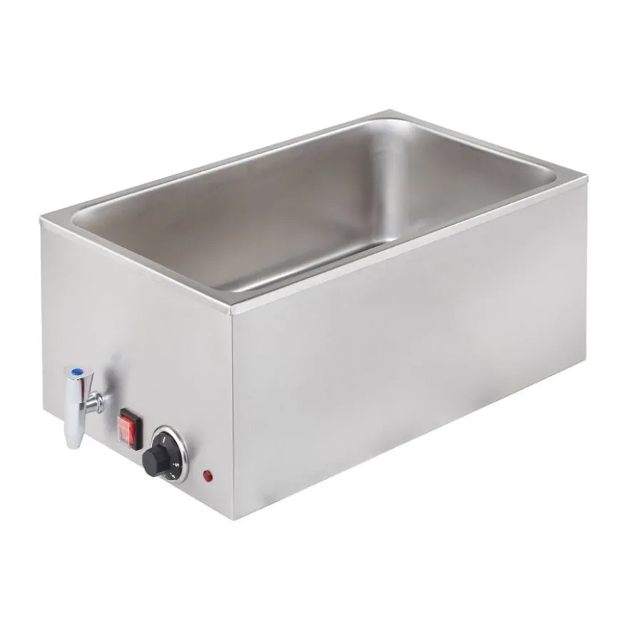 Bain-Marie ECO GN 1/1 - 150 mm, mit Ablasshahn