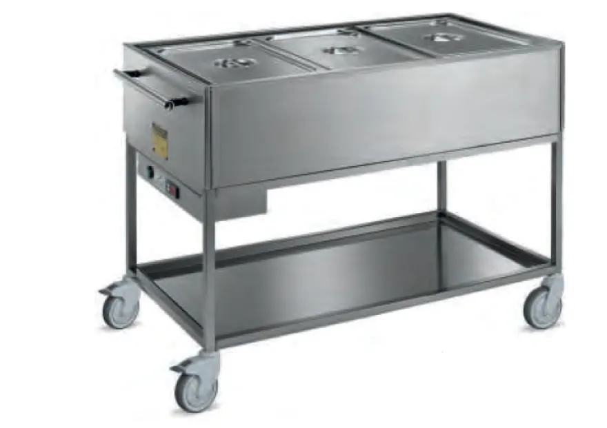 Bain-Marie Wagen PROFI 3x GN 1/1