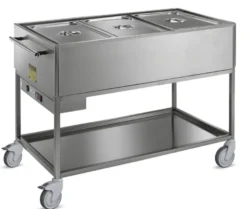 Bain-Marie Wagen PROFI 4x GN 1/1