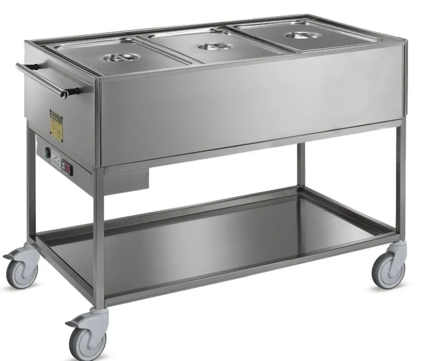 Bain-Marie Wagen PROFI 4x GN 1/1