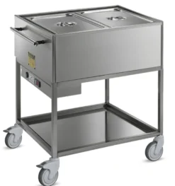 Bain-Marie Wagen PROFI 2x GN 1/1