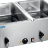 Bain Marie 160 2x1/1 GN, 150 mm, mit Hahn