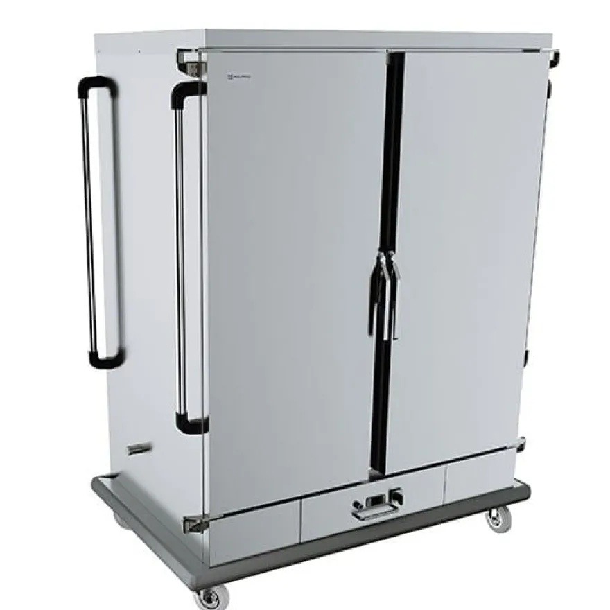 Bankettwagen 2x je 11x GN 2/1 max. H= 60 mm