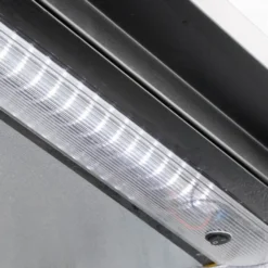 Barkühlschrank ECO 130 schwarz, LED Beleuchtung, unterbaubar