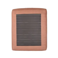 barths Alcudia – Aufblasbare Doppelliege mit niedriger Rückenlehne Terracotta