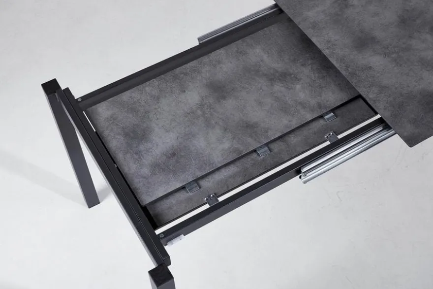 barths Ausziehtisch Palazzo 120/160-200x80cm anthrazit