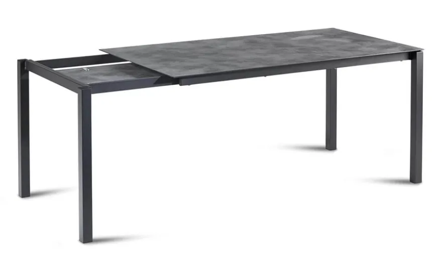 barths Ausziehtisch Palazzo 120/160-200x80cm anthrazit