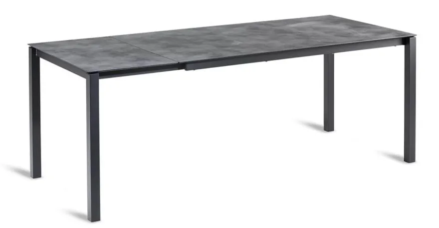 barths Ausziehtisch Palazzo 120/160-200x80cm anthrazit